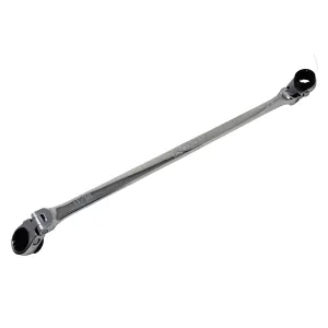 K Tool International Wrench Double Box Ratcheting Reversible 11/16 Inch x 3/4 Inch Universal Spline 90 Tooth