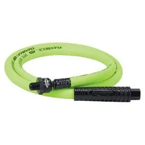 3/8" x 4' Flexzilla ZillaGreen Ball Swivel Whip Hose