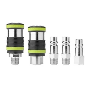 Legacy Manufacturing Flexzilla Pro HD Safety Coupler and Plug Kit,