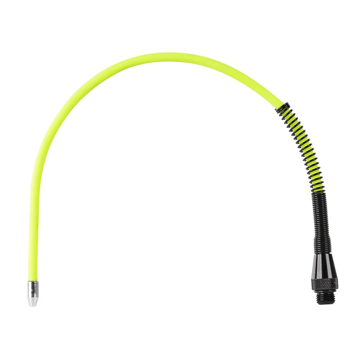 Legacy Manufacturing Flexzilla Bendable Blow Gun Extension, 16", ZillaGreen