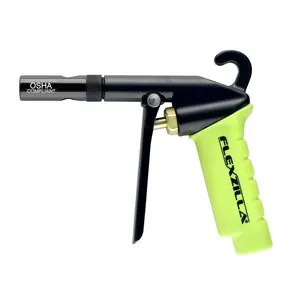 Legacy Manufacturing Flexzilla X1 Blow Gun with Xtreme-Flo Safety Nozzle, ZillaGreen