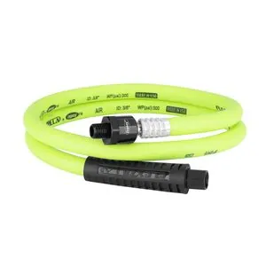 Legacy Manufacturing Flexzilla Whip Hose with Ball Swivel, 3/8" x 4'