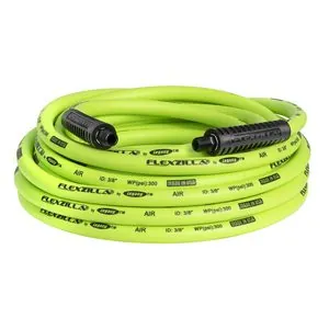 Legacy Manufacturing Flexzilla Air Hose, 3/8" x 35', 1/4" MNPT Fittings