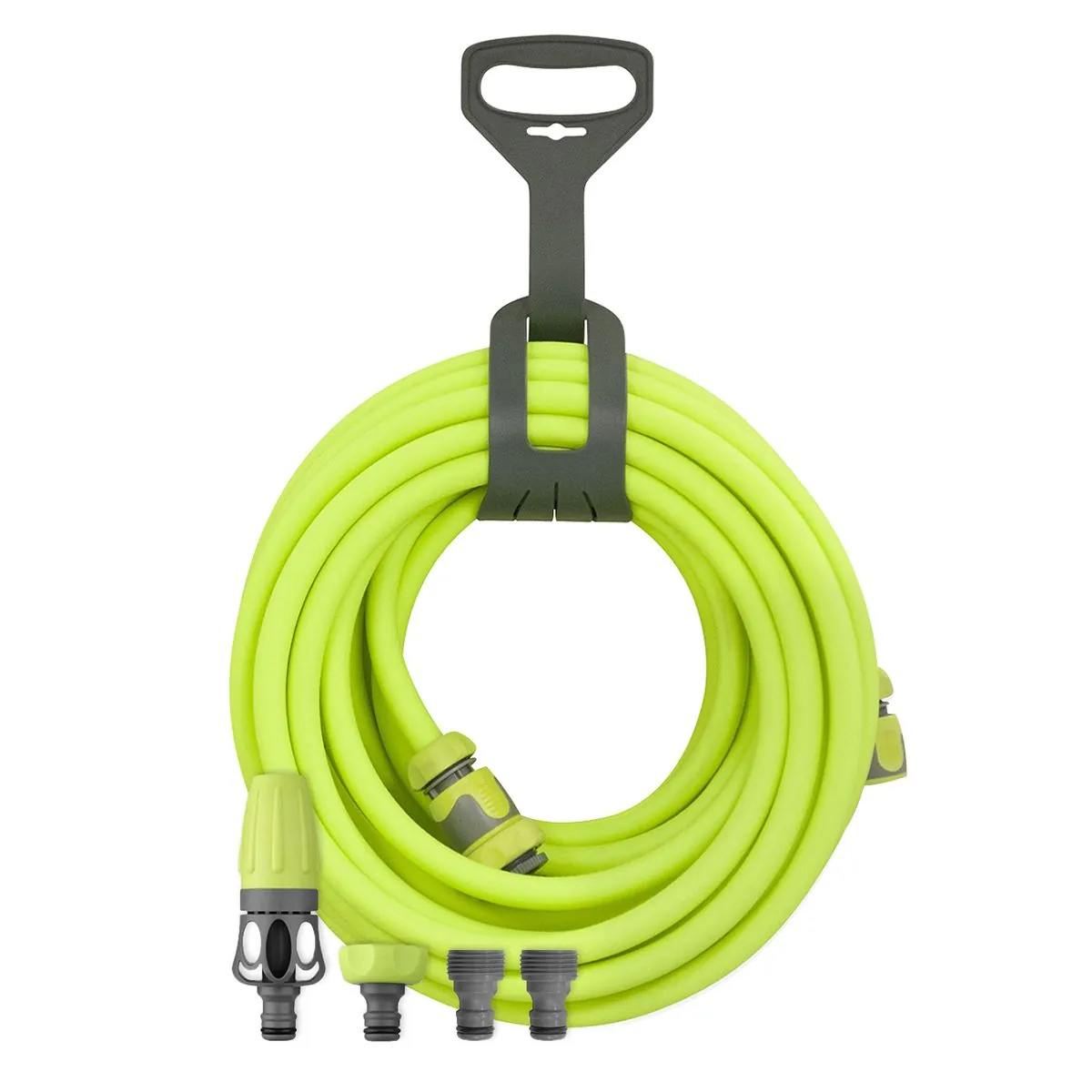 Legacy Manufacturing Flexzilla Garden Hose Kit with Quick Connect Attachments, 1/2" x 50'