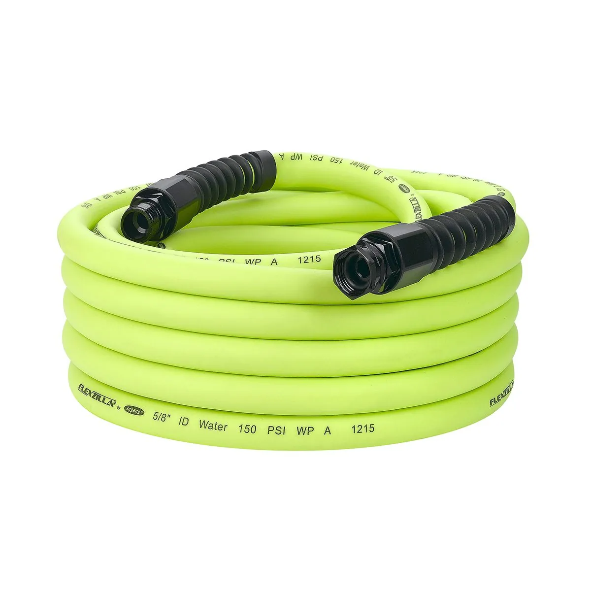 Legacy Manufacturing Flexzilla Pro Water Hose, 5/8" x 50', 3/4" - 11 1/2 GHT Fittings