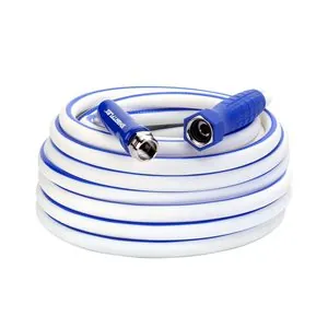 Legacy Manufacturing SmartFlex RV/Marine Hose, 1/2" x 50', 3/4" - 11 1/2 GHT Fittings