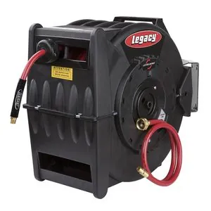 Legacy Manufacturing Levelwind Retractable Air Hose Reel, 3/8" x 100'