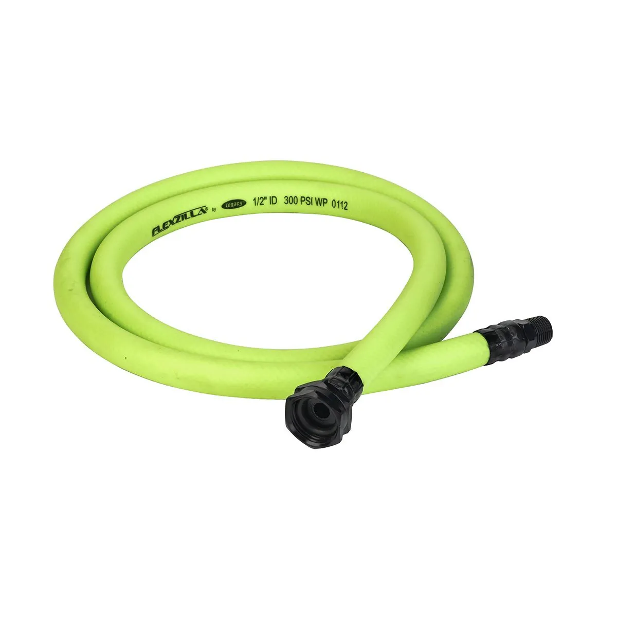 Legacy Manufacturing Flexzilla Lead-in Hose, Air, 1/2" x 5' for L8335FZ