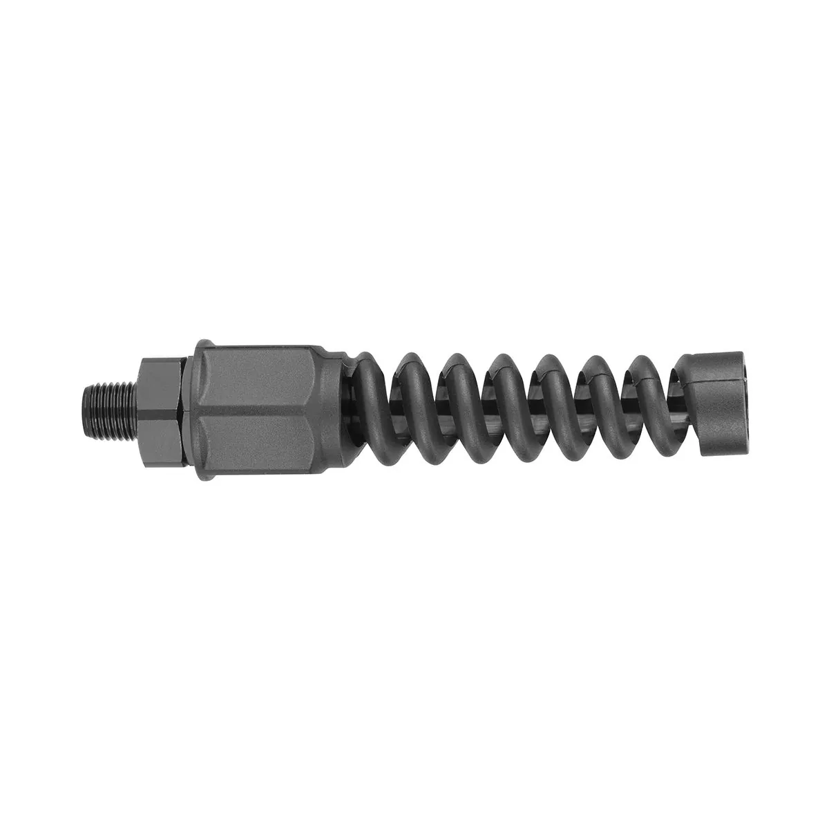 Legacy Manufacturing Flexzilla Pro Air Hose Reusable Fitting, 3/8" Barb, 1/4" MNPT