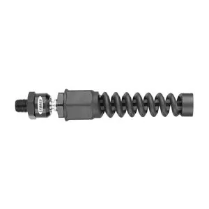 Legacy Manufacturing Flexzilla Pro Air Hose Reusable Fitting with Ball Swivel, 3/8" Barb, 1/4" MNPT