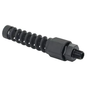 Legacy Manufacturing Flexzilla Pro Air Hose Reusable Fitting with Swivel, 1/2" Barb, 3/8" MNPT