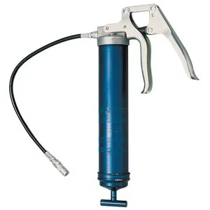 Lincoln Lubrication Heavy Duty Pistol Grip Grease Gun, 2-Way Loading, 18-Inch Hose