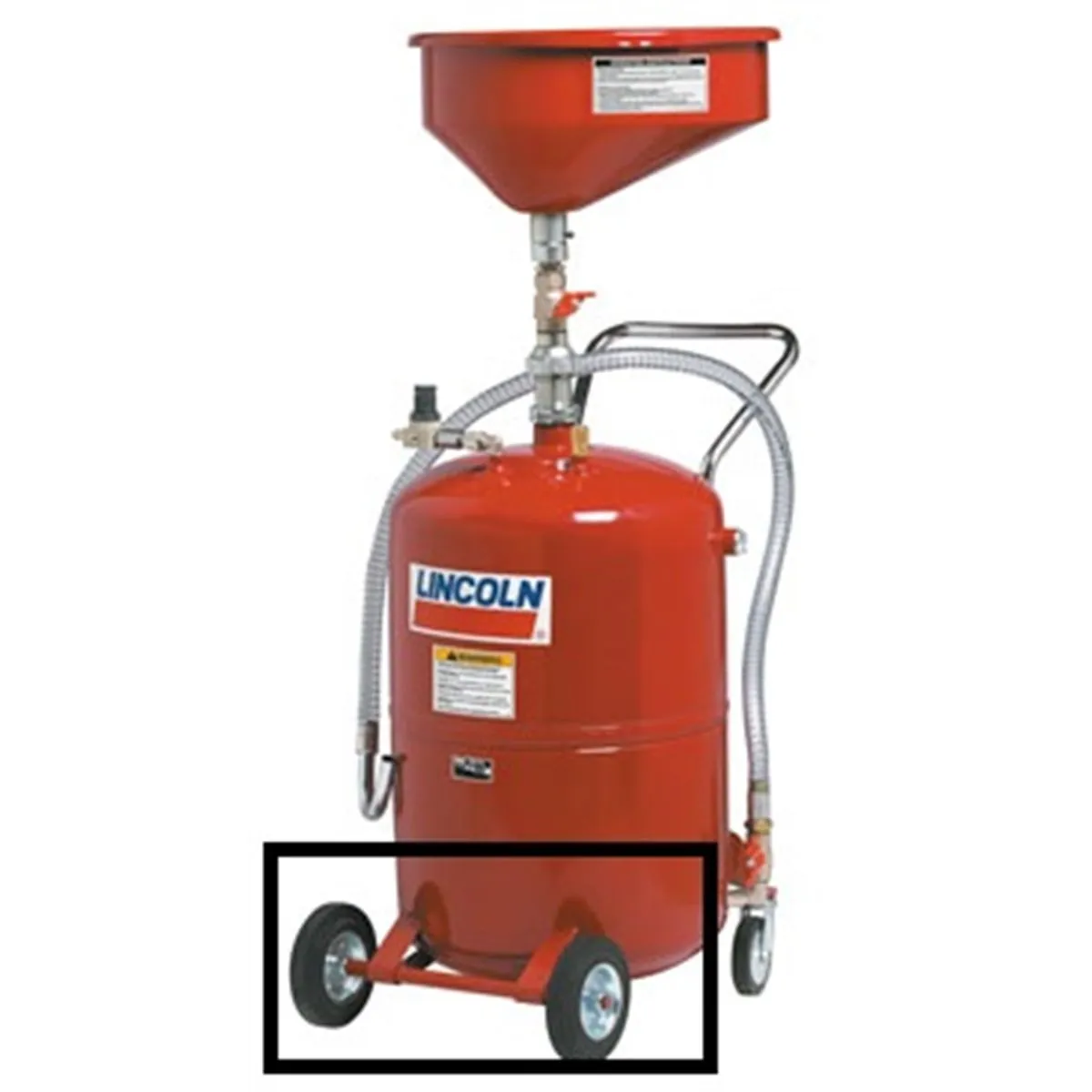 Lincoln Lubrication Wheel large 3614