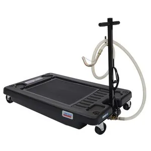 Lincoln Lubrication Low Profile 17 Gallon Oil Change Truck Dra with Evacuation Pump