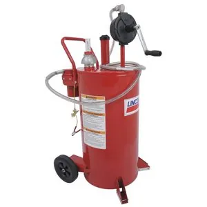 Lincoln Lubrication 25-gallon Fuel Caddy w/ 2-way Filter System