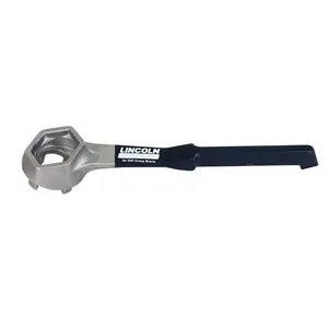 Lincoln Lubrication Aluminum Drum Plug Bung Wrench for Plastic and Steel Barrel Plugs