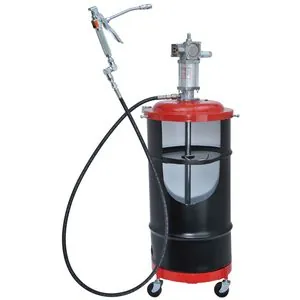 Lincoln Lubrication Portable Air Operated 50:1 Pneumatic Double Acting Barrel Pump