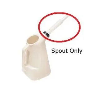White Spout & Threaded Collar