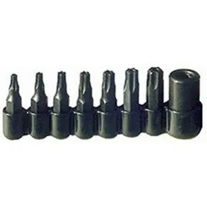 8 Pc. Tamper-Proof Torx Bit Set