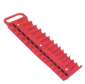 Large Magnetic 3/8" Socket Tray - Red