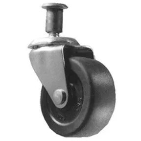 2" Replacement Wheel Rubber Wheel For Steel Creeper