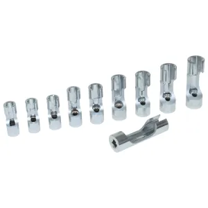 Lisle Flare Nut Socket Set, 10 pc.