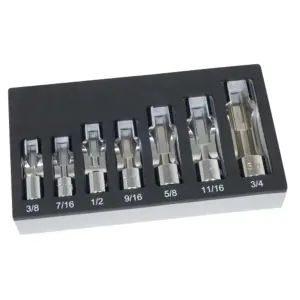Lisle SAE Flare Nut Socket Set, 7 pc.