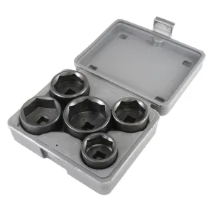 Lisle 5 PC. FILTER SOCKET SET