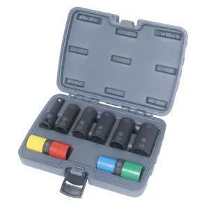Lisle Flip Socket Set, 8 pc.