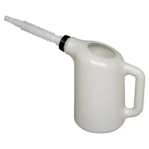 Lisle 6 Quart Oil Dispenser with White Spout