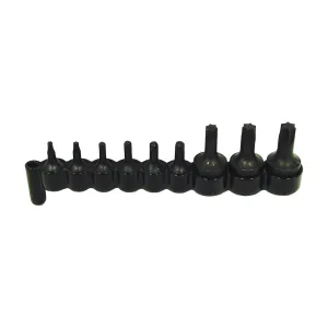 Lisle SOCKET TORX SET 9 PC 1/4 & 3/8IN. DRIVES