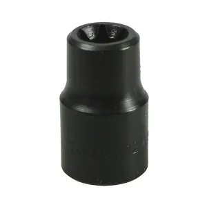 Lisle BITSOC E12 3/8D IMP EXT TRX BLK