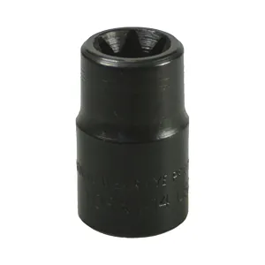 Lisle BITSOC E14 3/8D IMP EXT TRX BLK