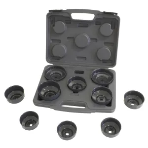 Lisle H.D. End Cap Wrench Set, 10pc.