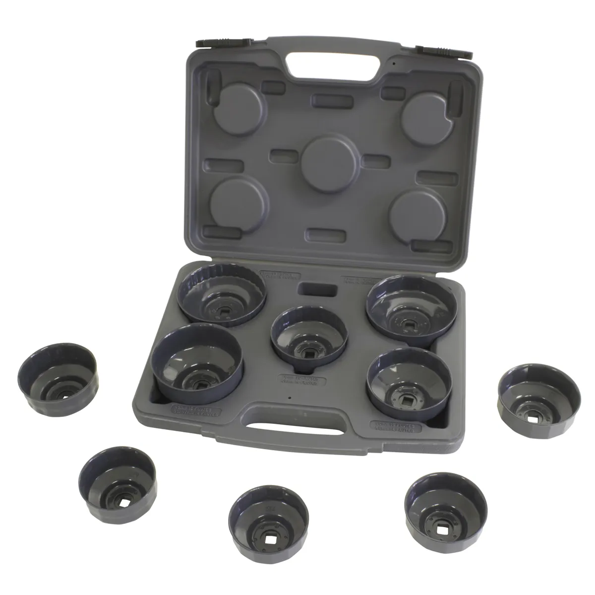 Lisle H.D. End Cap Wrench Set, 10pc.