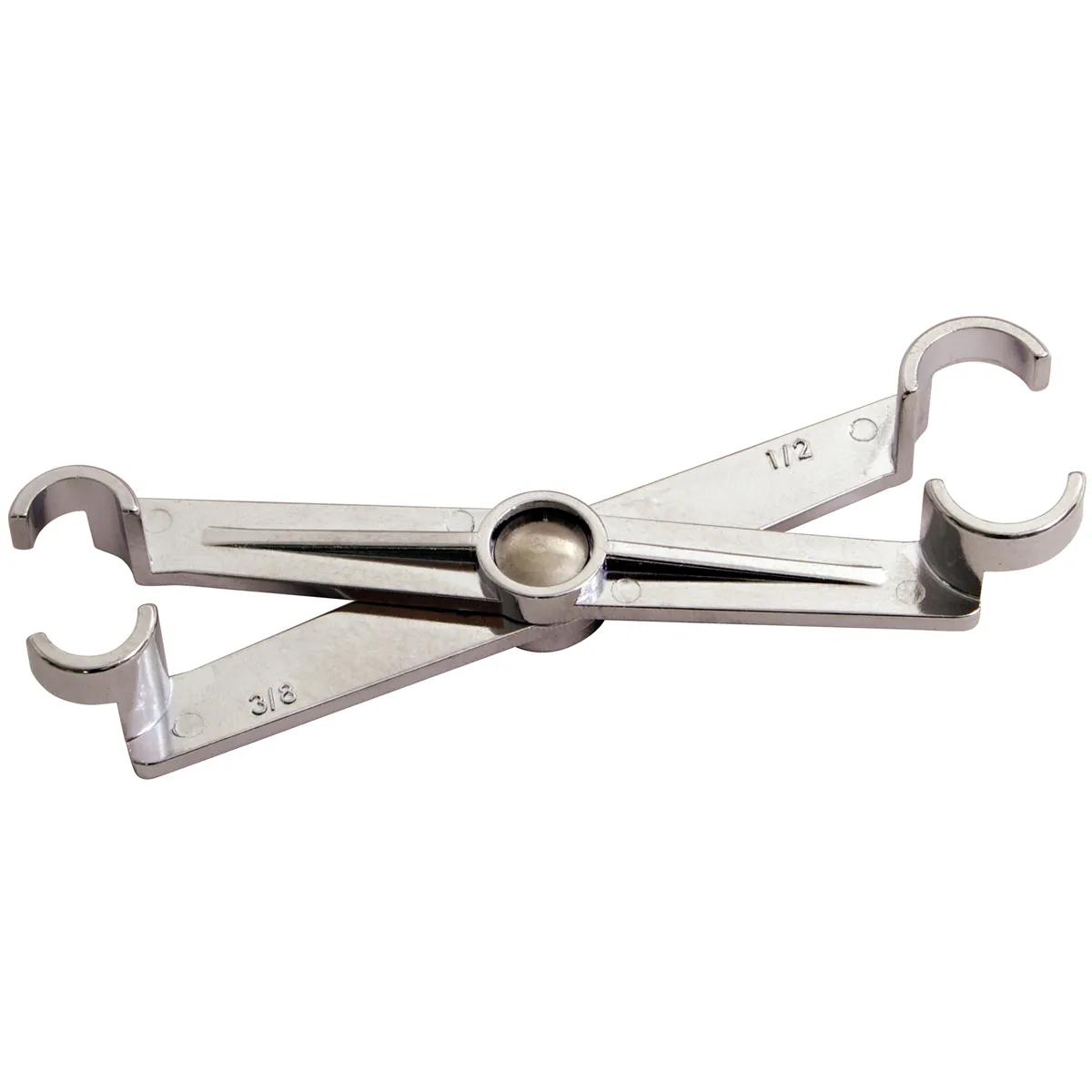 Lisle Scissor Disconnect 3/8" x 1/2" Low Profile