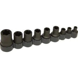 Lisle External Torx Plus Socket Set, 9pc