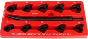 10 Piece Metric Shockit Crows