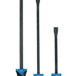 3 Pc. Dominator Curved Pry Bar Set, Blue