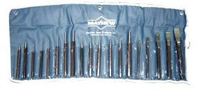 punch/chisel set 19pc