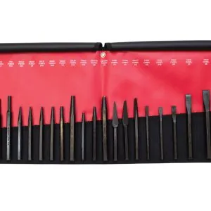 24 Pc. Punch and Chisel Set