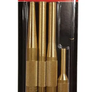 4 Pc. Brass Punch Kit