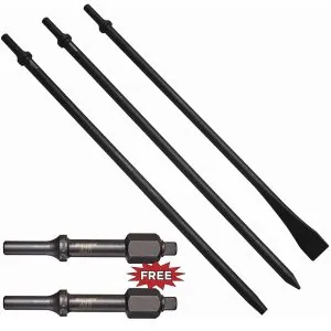 Buy 3 PC Pneu Long Punch & Scraper Set w/ 37315 3/8" and 37316 1/2" Pneu Bolt Breaker Free