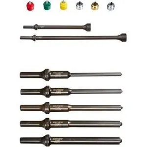 Buy 32026 9 Pc Pneu Replaceable Tip Hammer Set Get 32020 5 Pc Pneu Roll Pin Punch Set Free