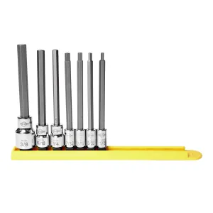 Mayhew Mayhew 7 PC Medium SAE Hex Insert Socket Bit Set
