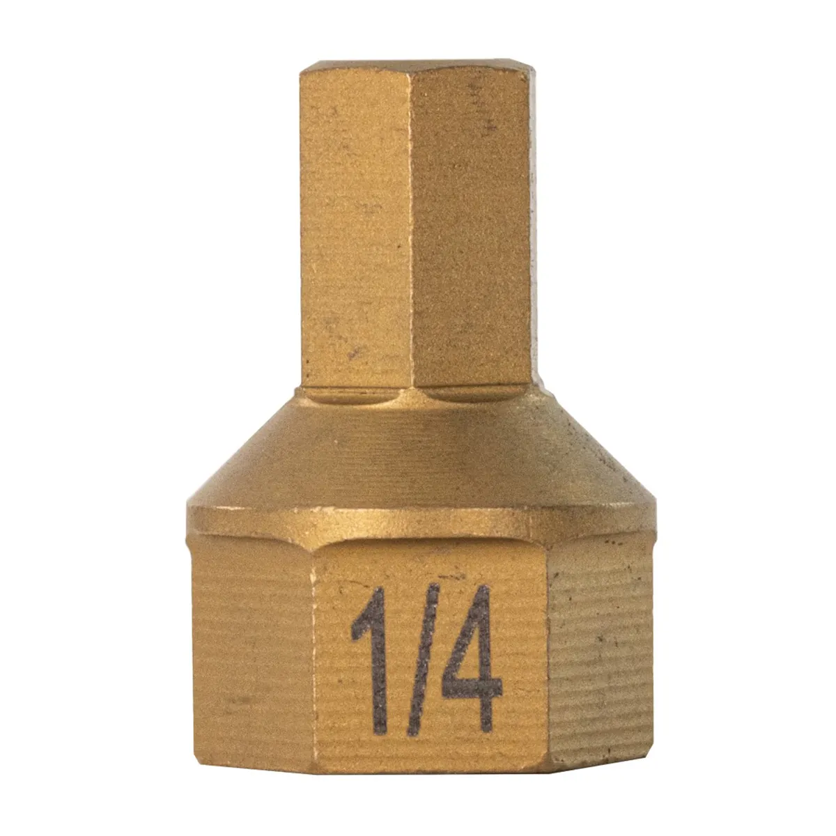 Mayhew 1/4" SAE Hex Dual Drive Bit, 7/16" Drive