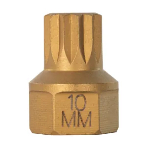 Mayhew No. 10 Triple Square Dual Drive Bit, 1/2" Drive