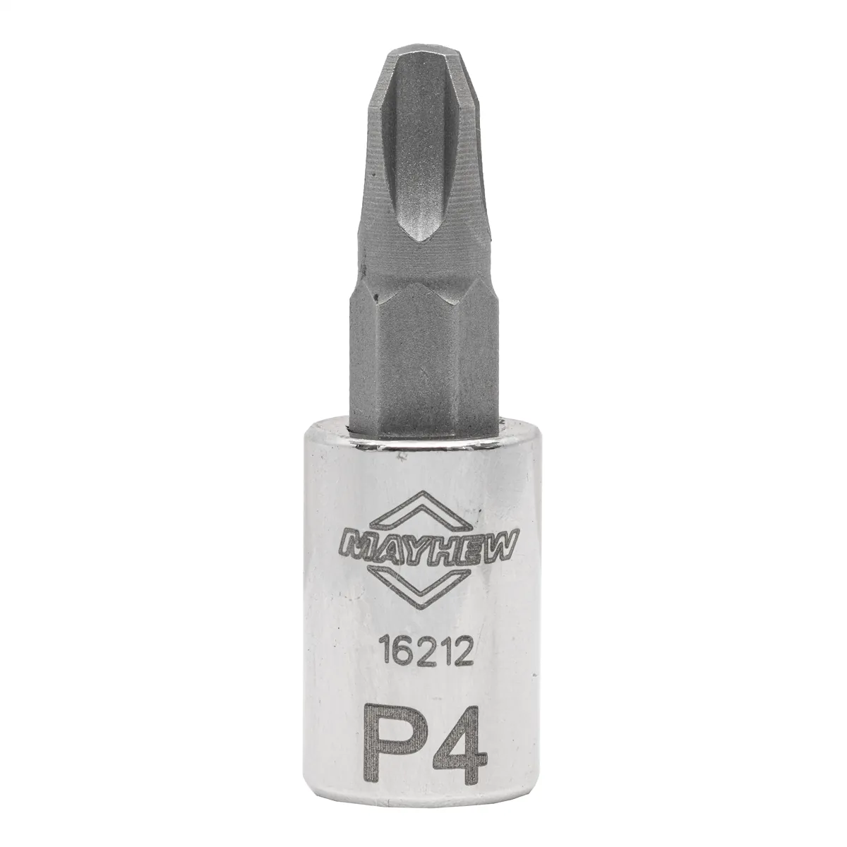 Mayhew Mayhew No. 4 Phillips® Short Insert Socket Bit, 1/4-Inch Drive