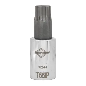Mayhew Mayhew T55IP Torx Plus&reg; Short Insert Socket Bit, 3/8-Inch Drive