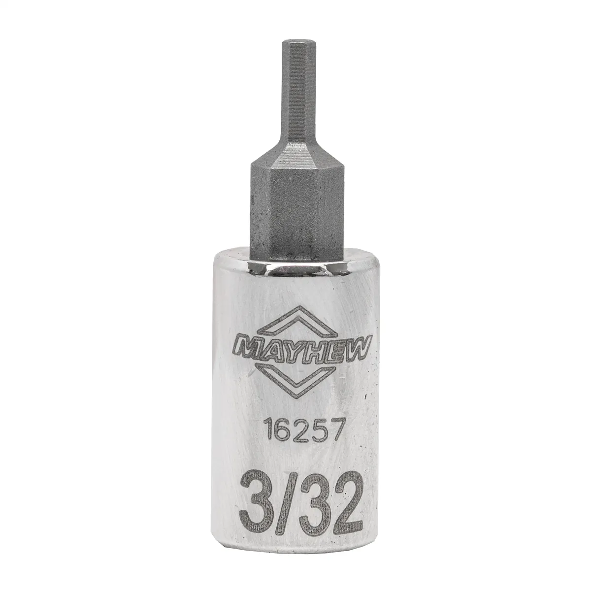 Mayhew Mayhew 3/32-Inch SAE Hex Short Insert Socket Bit, 1/4-Inch Drive